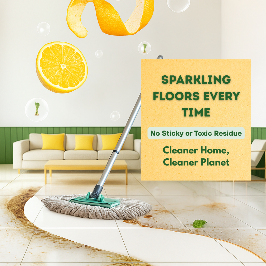 Herbal Floor Cleaner – 180g | Natural, Toxin-Free & Eco-Friendly