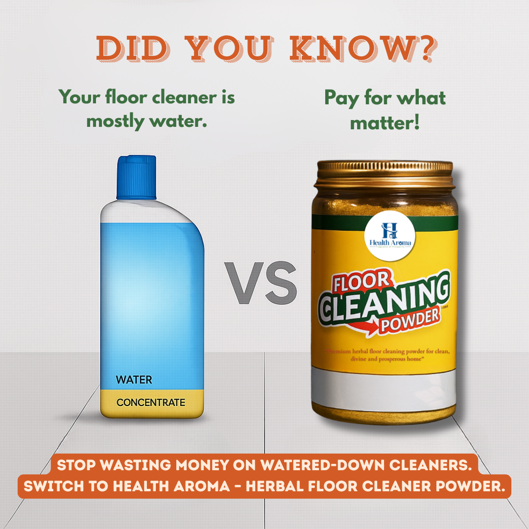 Herbal Floor Cleaner – 180g | Natural, Toxin-Free & Eco-Friendly