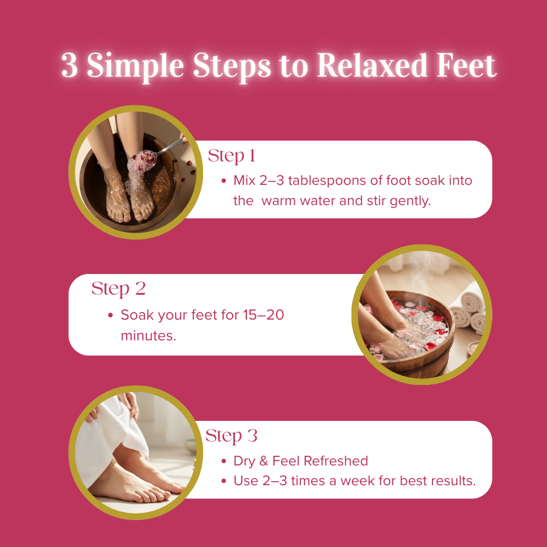 Buy Health Aroma Foot Soak and get 2 FREE Terry Towels (12 × 12 inches)